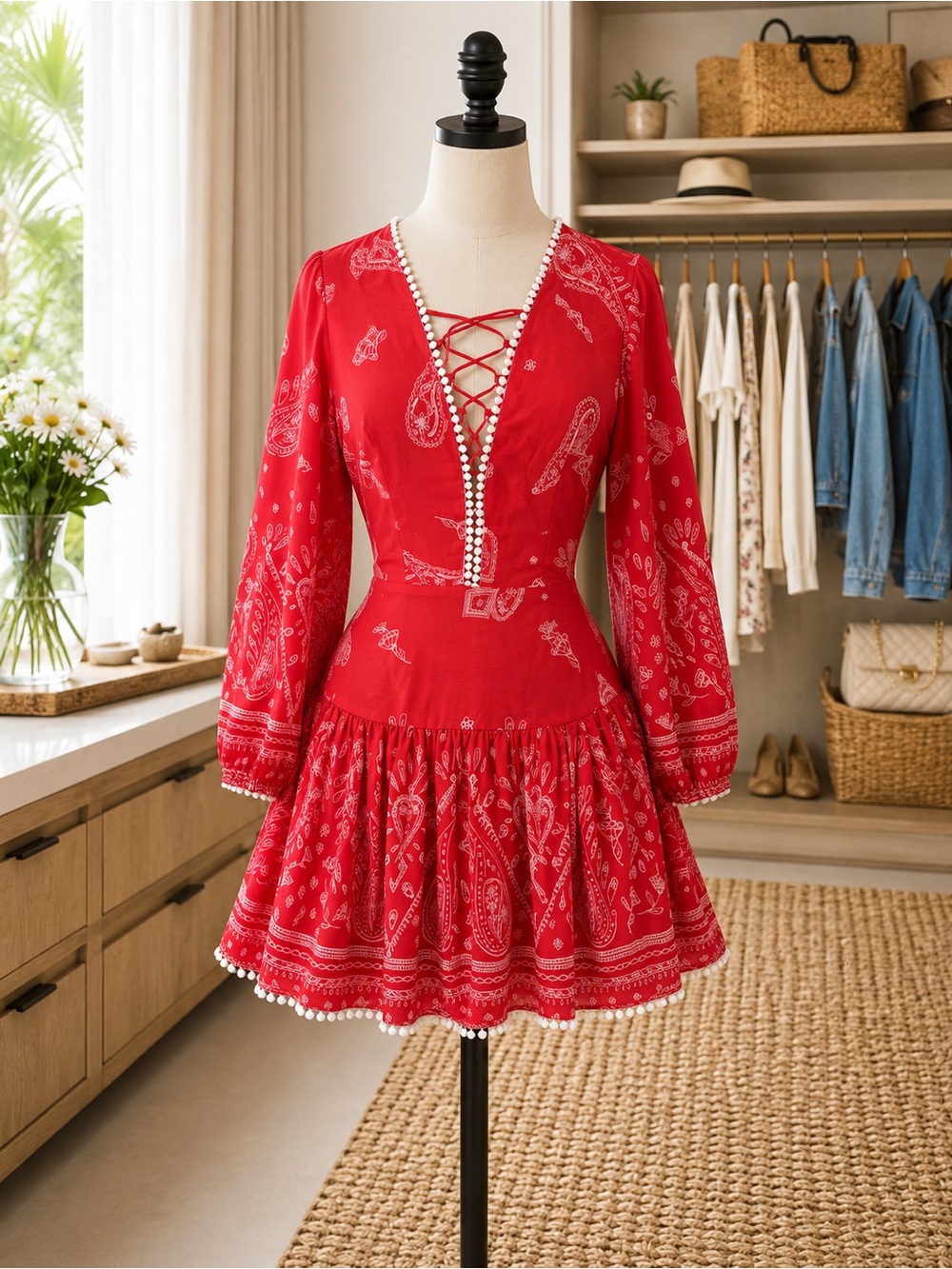 Le Palais Vintage Western Collection Dress | Size XS